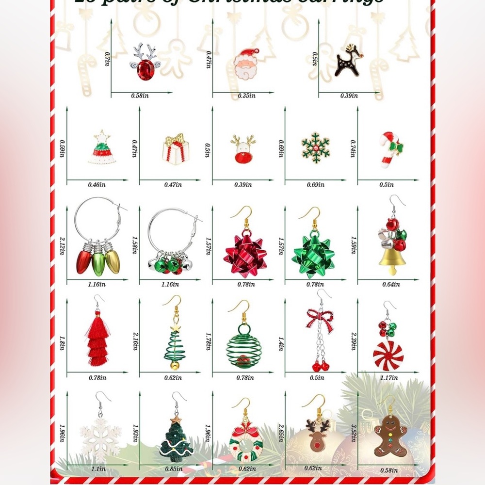 CHRISTMAS IN JULY 🎅🎄Festive Christmas Earrings (Pick One) New in Packaging